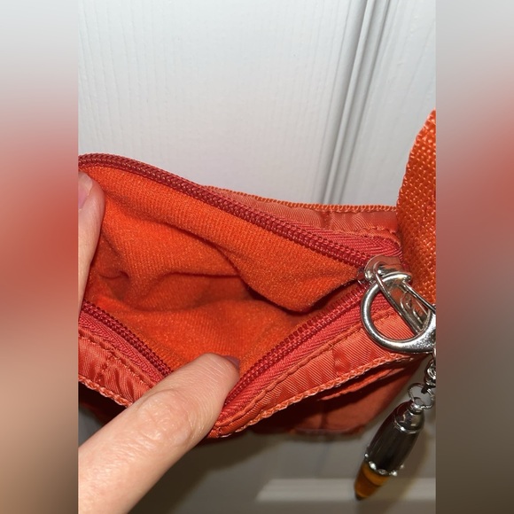 EUC Orange Lug Purse with Pen - Picture 3 of 6